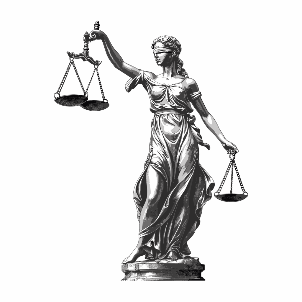 AdobeStock_1442075886 Goddess Justitia with scales